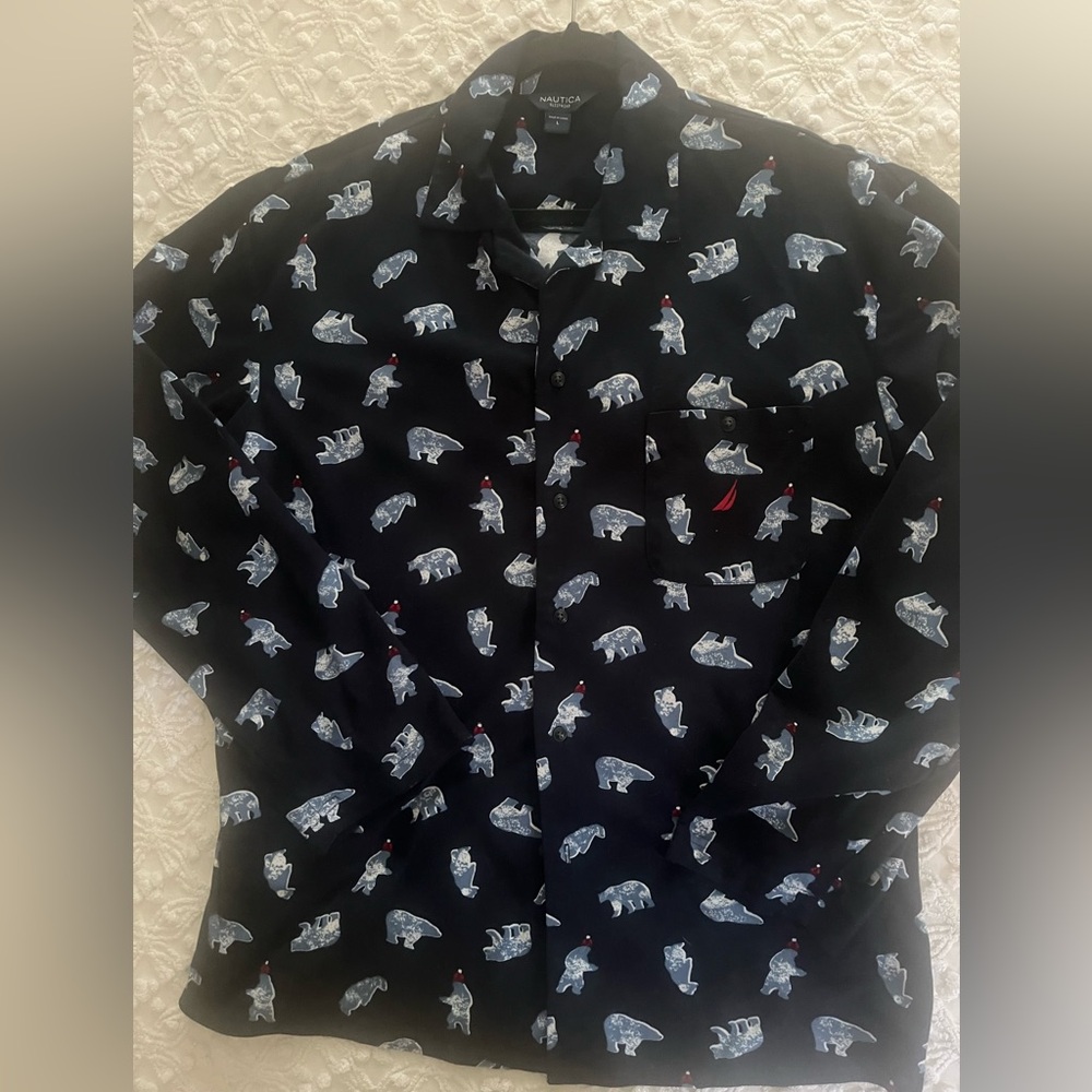 Nautica Pajama Top L